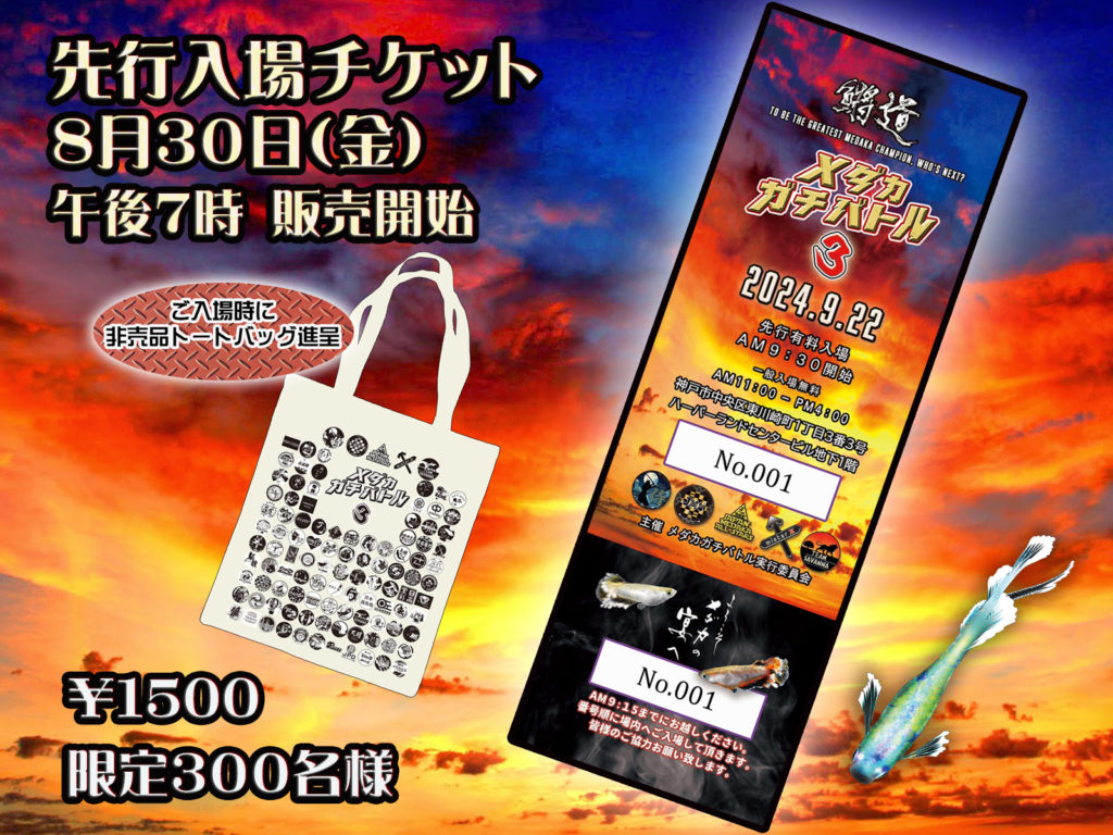 完売御礼！ | メダカガチバトル公式サイト
